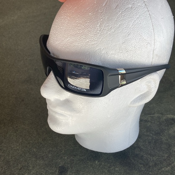 Carve “Korbin”unisex polarized wrap sunglasses with pouch - Picture 2 of 8